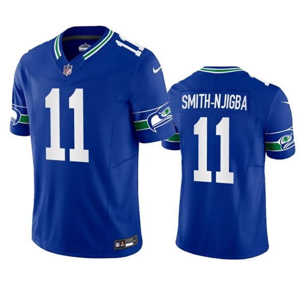 Jaxon Smith-Njigba Seattle Seahawks royal FUSE jersey