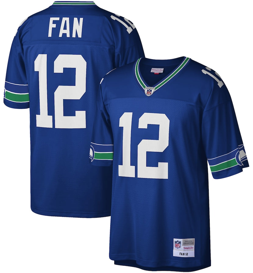 Fan Seattle Seahawks royal jersey