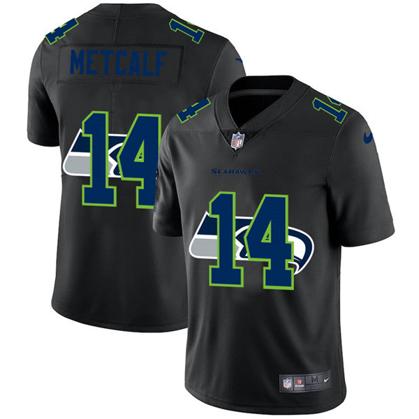 DK Metcalf Seattle Seahawks black Shadow jersey
