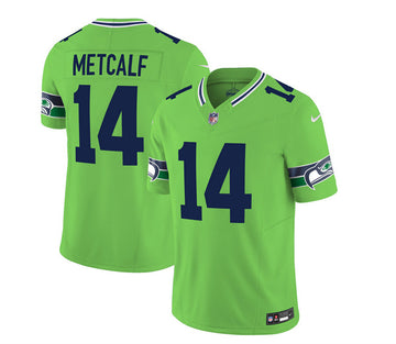 DK Metcalf Seattle Seahawks green FUSE jersey