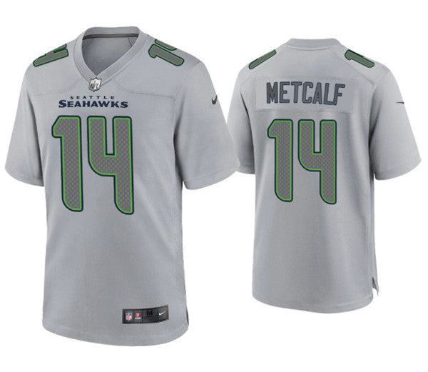 DK Metcalf Seattle Seahawks gray Game jersey