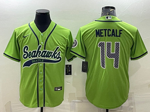 DK Metcalf Seattle Seahawks green jersey