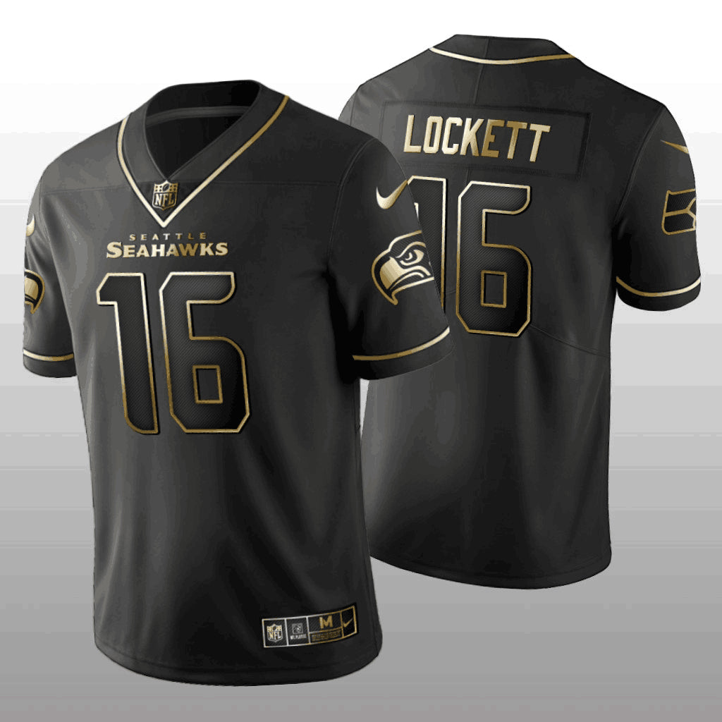 Tyler Lockett Seattle Seahawks black jersey