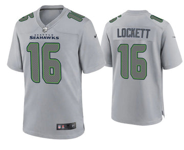 Tyler Lockett Seattle Seahawks gray Game jersey