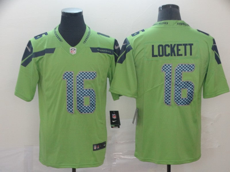 Tyler Lockett Seattle Seahawks green jersey