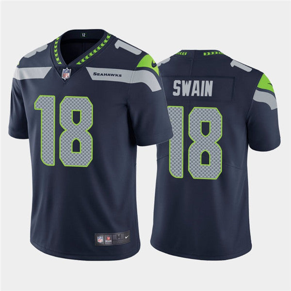 Freddie Swain Seattle Seahawks navy jersey