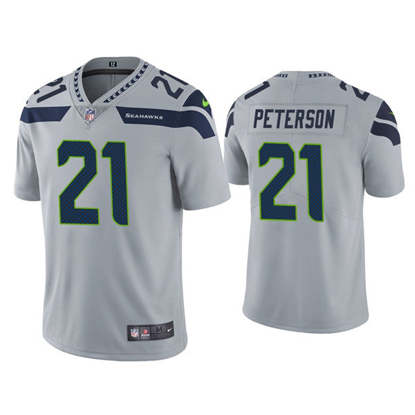 Adrian Peterson Seattle Seahawks gray jersey