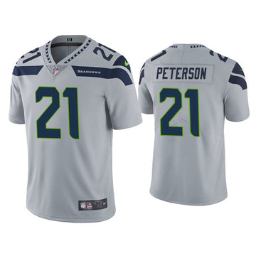 Adrian Peterson Seattle Seahawks gray jersey