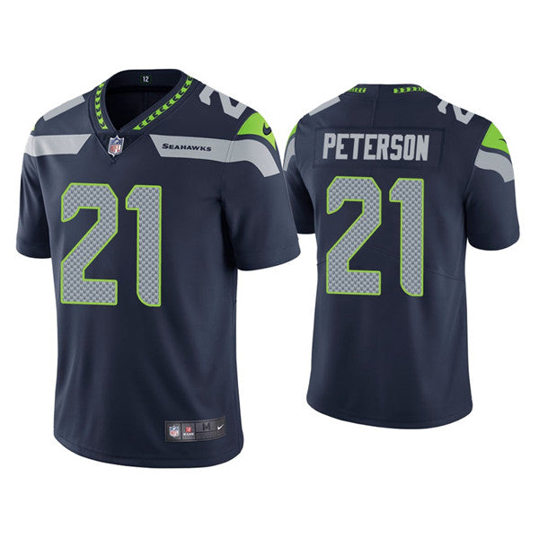 Adrian Peterson Seattle Seahawks navy jersey