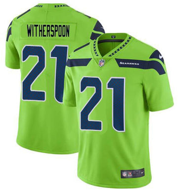 Devon Witherspoon Seattle Seahawks green jersey