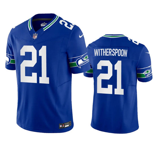Devon Witherspoon Seattle Seahawks royal FUSE jersey
