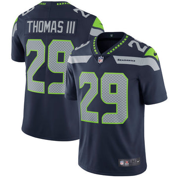 Earl Thomas College Seattle Seahawks navy jersey