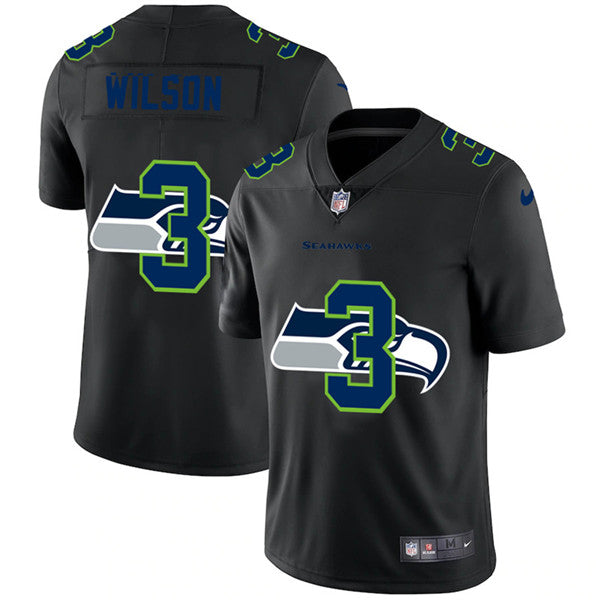 Russell Wilson Seattle Seahawks black Shadow jersey