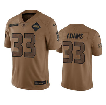 Jamal Adams Seattle Seahawks brown Salute To Service jersey