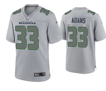 Jamal Adams Seattle Seahawks gray Game jersey