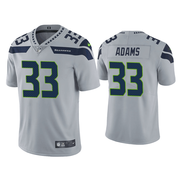 Jamal Adams Seattle Seahawks gray jersey