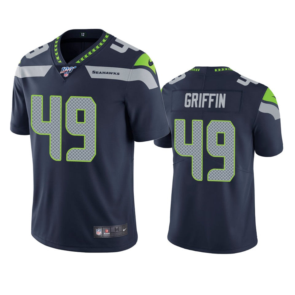 Shaquem Griffin Seattle Seahawks navy jersey