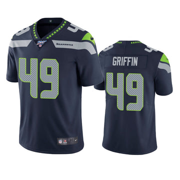 Shaquem Griffin Seattle Seahawks navy jersey