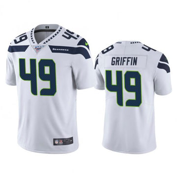 Shaquem Griffin Seattle Seahawks white jersey