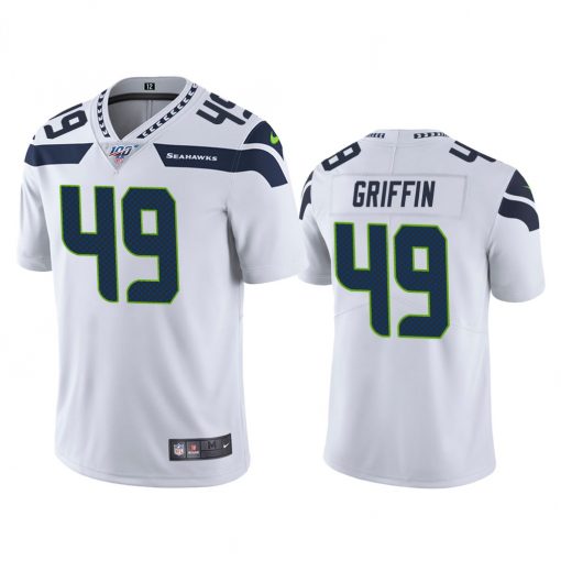 Shaquem Griffin Seattle Seahawks white jersey