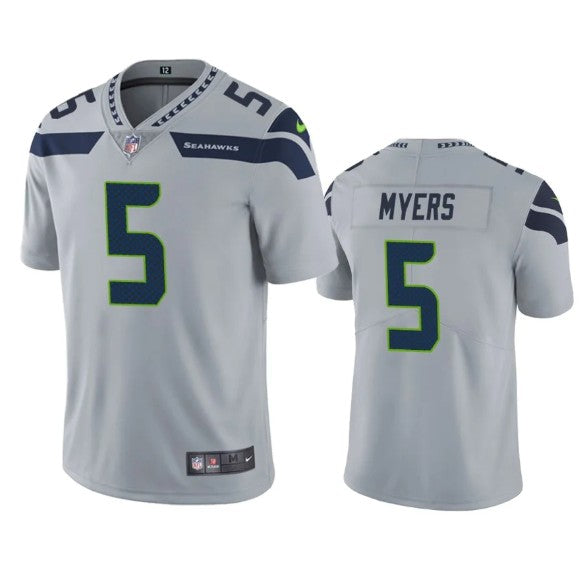 Jason Myers Seattle Seahawks gray jersey
