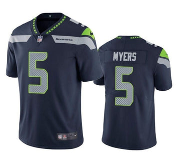 Jason Myers Seattle Seahawks navy jersey