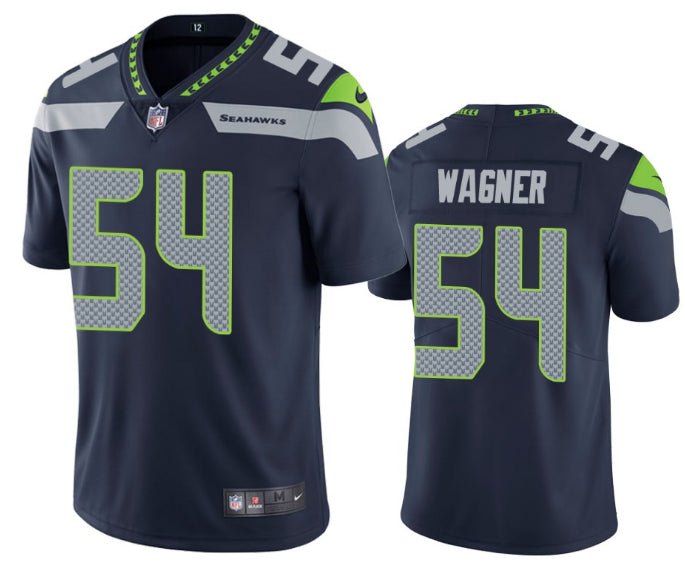 Bobby Wagner Seattle Seahawks navy jersey