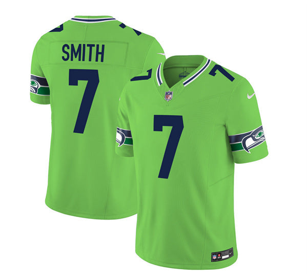 Geno Smith Seattle Seahawks green FUSE jersey