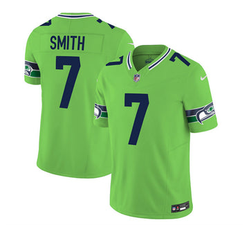 Geno Smith Seattle Seahawks green FUSE jersey
