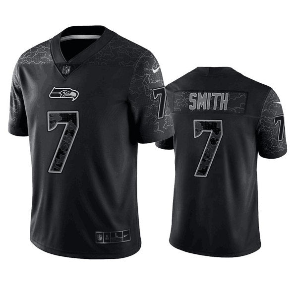 Geno Smith Seattle Seahawks black jersey