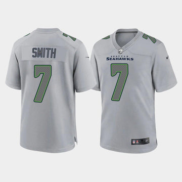 Geno Smith Seattle Seahawks gray Game jersey