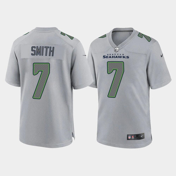 Geno Smith Seattle Seahawks gray Game jersey