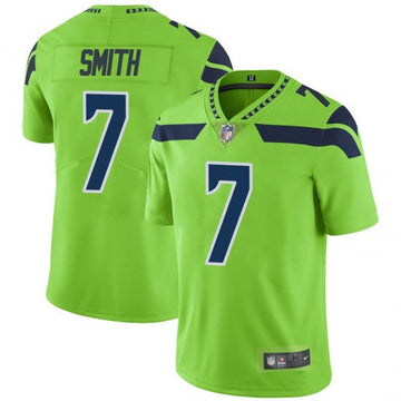 Geno Smith Seattle Seahawks green jersey