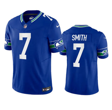 Geno Smith Seattle Seahawks royal FUSE jersey