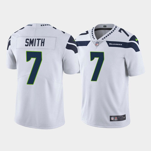 Geno Smith Seattle Seahawks white jersey
