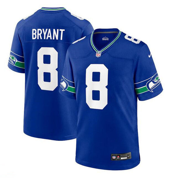 Coby Bryant Seattle Seahawks royal Game jersey
