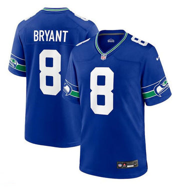 Coby Bryant Seattle Seahawks royal Game jersey