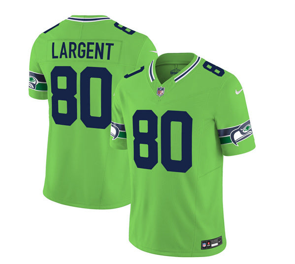 Steve Largent Seattle Seahawks green FUSE jersey
