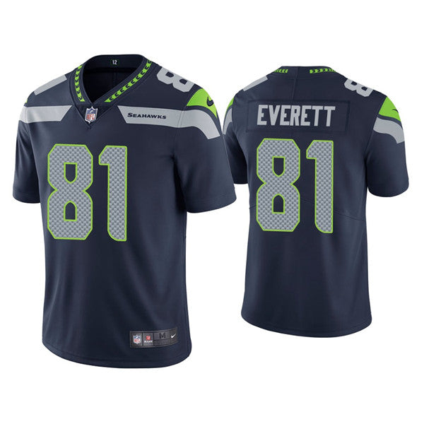 Gerald Everett Seattle Seahawks navy jersey