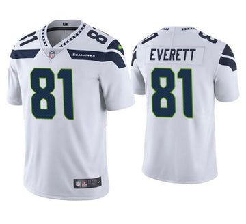 Gerald Everett Seattle Seahawks white jersey