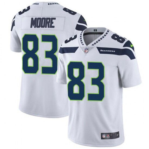 David Moore Seattle Seahawks white jersey