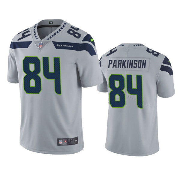 Colby Parkinson Seattle Seahawks gray jersey