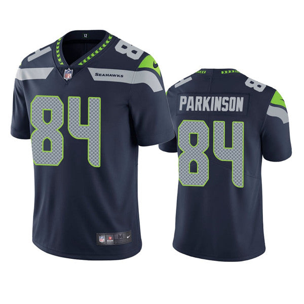 Colby Parkinson Seattle Seahawks navy jersey