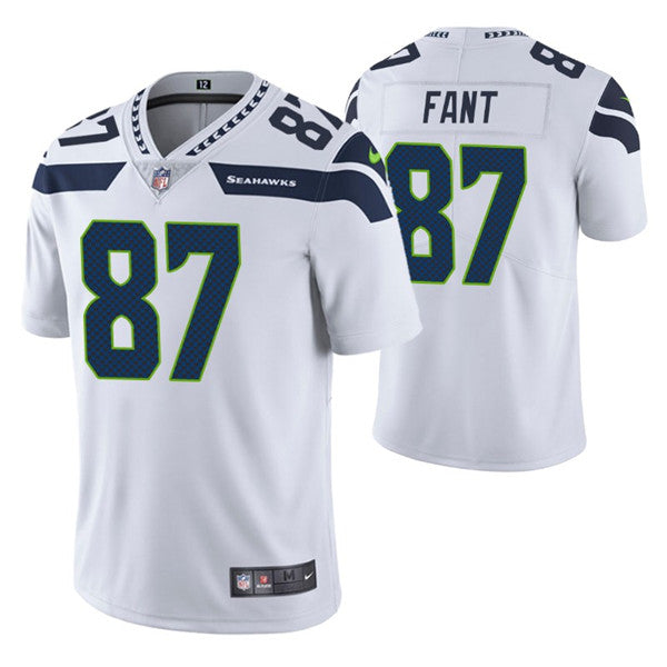 Noah Fant Seattle Seahawks white jersey