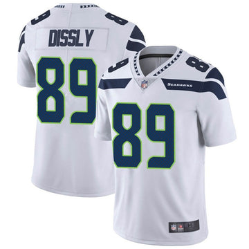 Will Dissly Seattle Seahawks white jersey