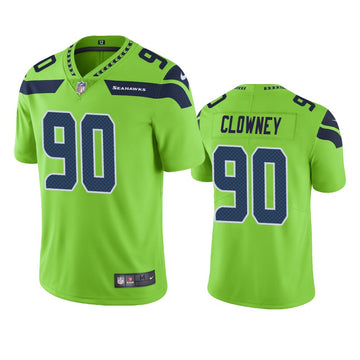 Jadeveon Clowney Seattle Seahawks green Color Rush jersey