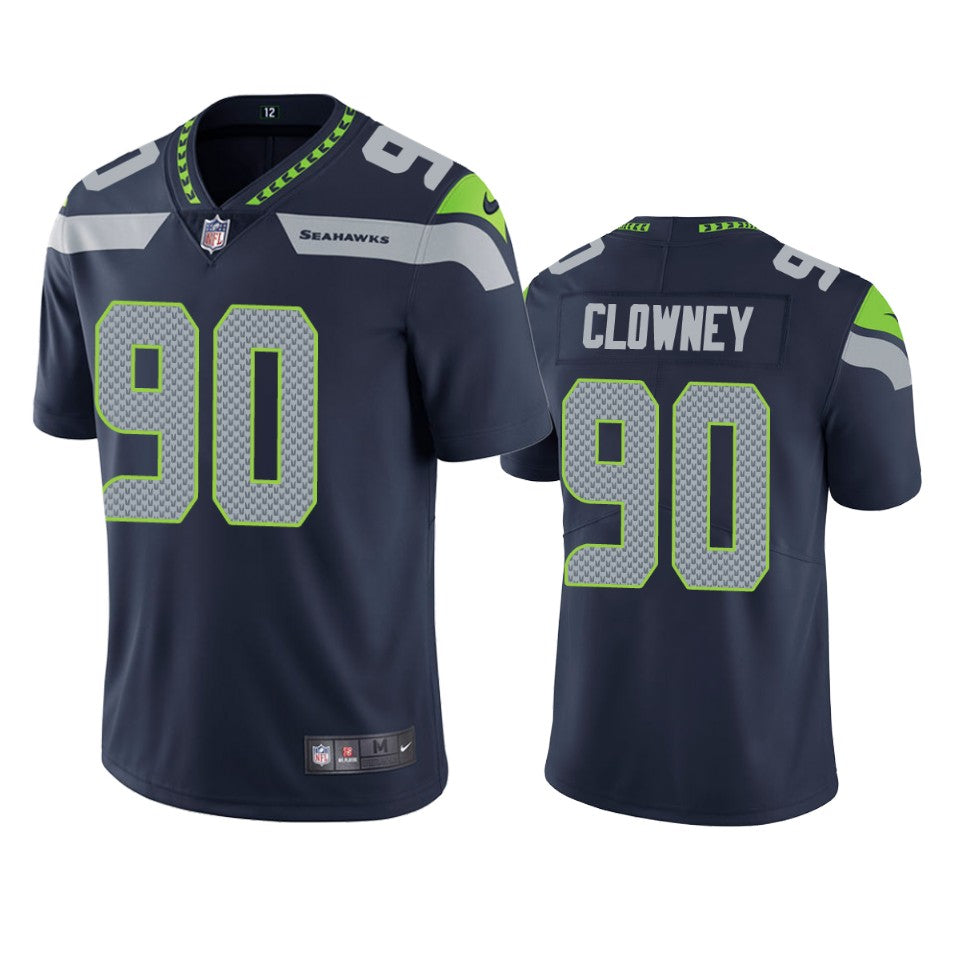 Jadeveon Clowney Seattle Seahawks navy jersey