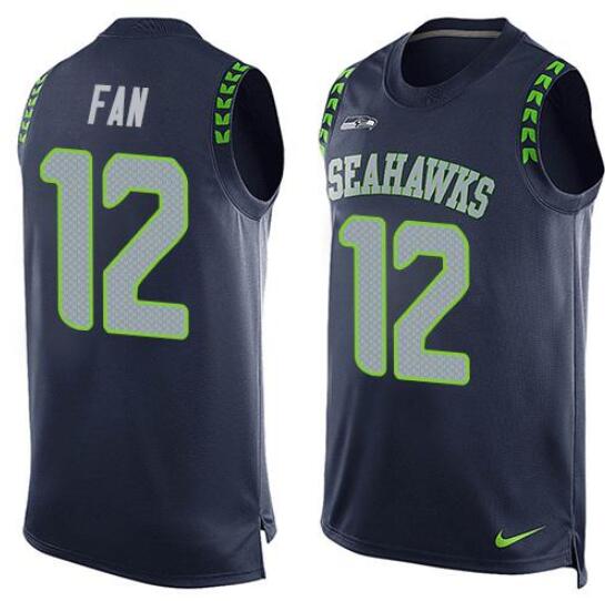 Seattle Seahawks blue jersey