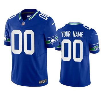 Custom Seattle Seahawks royal FUSE jersey