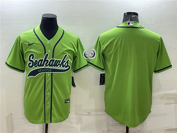 Custom Seattle Seahawks green jersey